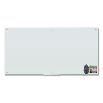 U Brands Magnetic Glass Dry Erase Board Value Pack, 72 X 36, White freeshipping - TVN Wholesale